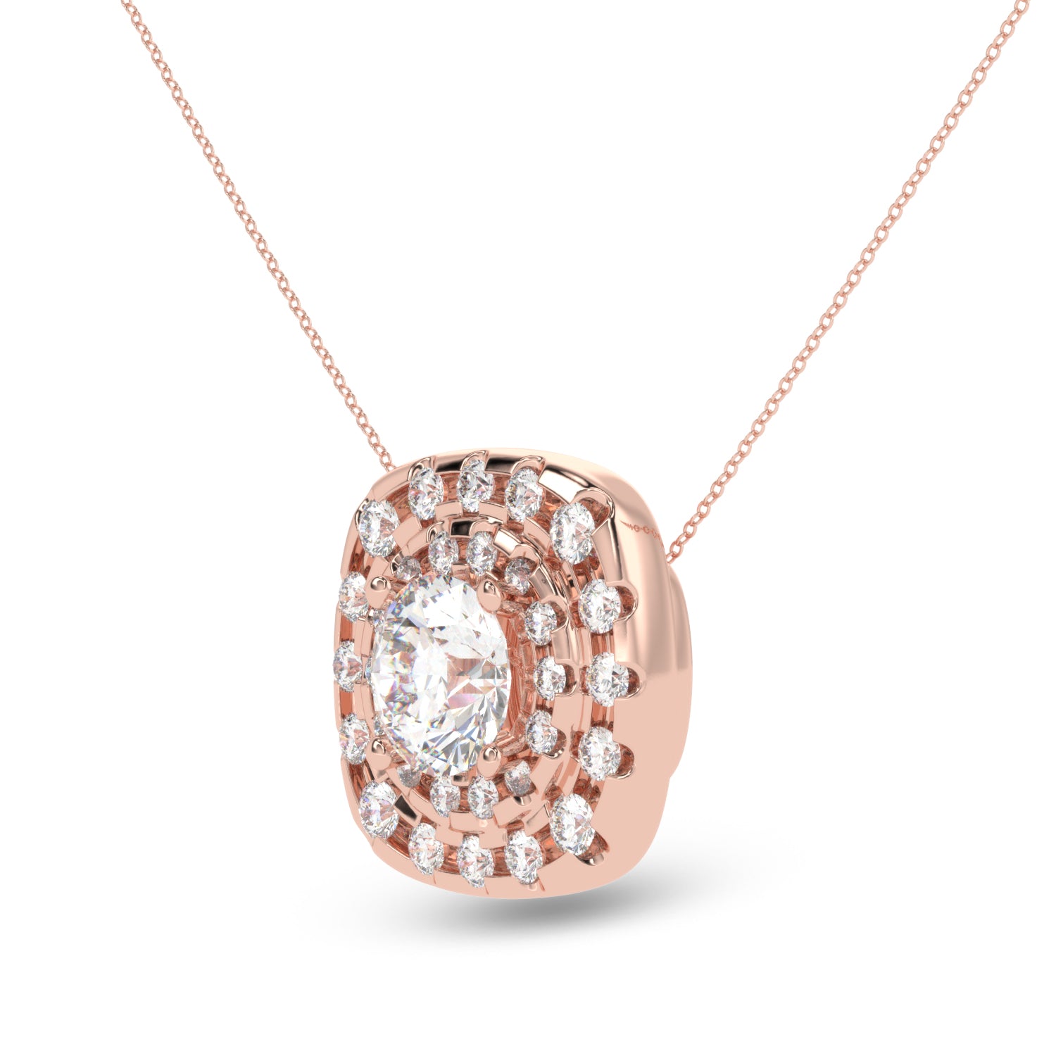 Buy 1.74Ct G Color VS1 Diamond Pendant | Solitairekart